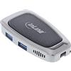 InLine® 33272A InLine® Hub multifunzione USB 3.2 Gen.2 USB Type-C (2x USB-A 10Gb/s + 1xHDMI 4K@60Hz + 1x USB-C 10Gb/s & PD 100W)