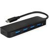 VALUE Hub USB 3.2 Gen 1, 4 porte, cavo di collegamento di tipo C