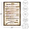 Aquarius Puzzle di bacchette di Harry Potter (1000 pezzi)