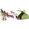 Schleich, Club del Cavallo La gita in campeggio di Sarah, Club del Cavallo, 42533