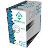 A-LAN KIU5OUTZ305 - Cavo di rete (305 m, Cat5e, U/UTP (UTP), grigio)