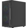 Eurocase AeroCool Geh Mini Trinity v2 Black MicroATX/MiniITX