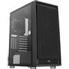 AeroCool Geh Midi Graphite black v1 MicroATX/ATX/MiniITX o.N