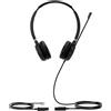 Yealink YHS36, cablato, 20 - 20000 Hz, chiamate/musica, 170 g, auricolare, nero, argento