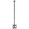 Aisens CT43TSE-053 Supporto a soffitto girevole/inclinabile/estensibile per TV 23-43" / fino a 50kg