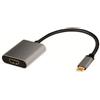 LogiLink Adattatore USB-C -> HDMI 4K/60Hz Alluminio 15 cm