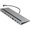 Value VALUE 12.99.1117 laptop dock/port replicator Wired USB 3.2 Gen 2 (3.1 Gen 2) Type-C Grey