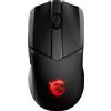 MSI CLUTCH GM41 LIGHTWEIGHT - Mouse - ottico - 6 pulsanti - wireless, cablato - 2,4 GHz - ricevitore wireless (USB)