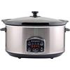 Beper BC.510 Slow Cooker, Crock-Pot, 280 Watt, 4,5 litri in vetroVetroceramica, slow cooker, steamer