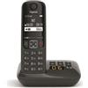 Gigaset Telefono cordless nero dect con segreteria telefonica Gigaset AS690ANOIR