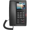 Fanvil H5W, Telefono IP, Nero, Cornetta con filo, In-band, Out-of-band, SIP info, 2 linee, 8,89 cm (3,5")