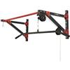 Marbo Sport Barra multifunzione per pull-up con attacco al muro, lat pull-down e supporto per sacco da boxe (3in1) MH-D2