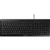 Cherry Tastiera Cherry STREAM, Dimensioni complete (100%), Cablata, USB, Interruttore meccanico, QWERTZ, Nero