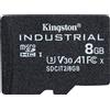 Kingston Technology Industrial 8 GB MicroSDHC UHS-I Classe 10