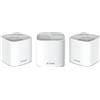 D-Link COVR-X1863 AX1800 Dual Band Whole Home Mesh Wi-Fi 6 System, set da 3