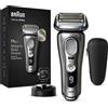Braun rasoio 9415s Tempo di funzionamento (max.) 60 min, Wet & Dry, argento