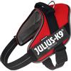 Julius-K9 Julius K9 IDC Powair - Pettorina per cani - Rosso - XL -71-96 cm