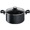 Tefal G2554672 Kochtopf 5,2 l Rund Schwarz