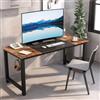 Office24 Design industriale scrivania porta cuffie in metallo 160x60 Stoccarda