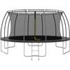 vidaXL Set trampolino rotondo 488x90 cm 150 kg