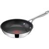 Tefal Jamie Oliver Cooks Direct On. Forma: Rotonda, Tipo: Padella multiuso, Colore del prodotto: Acciaio inossidabile. Diametro (mm): 24 cm (