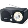 Muse Radio portatile analogica nera Muse M 095 BT