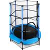 HyperMotion Trampolino domestico 140 cm con rete di sicurezza - per bambini da 3 a 6 anni