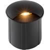 Maytoni GmbH Lampada da terra a LED, alluminio, nero, IP65, D 6,2 cm