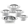 Fissler Set Fissler (KT16/20/24+BT20+pentola 28cm) 5 pz.