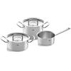 Fissler Original-Profi Collection® 3-teiliges Set aus Kochtopf, Bratentopf und Stielkasserolle 084-128-03-000/0 4009209382852
