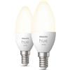 Philips Hue W 5.5W B39 E14 EU 2P