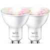 WIZ Illuminazione intelligente Lampadina intelligente, Wi-Fi/Bluetooth, GU10 5W, bianco