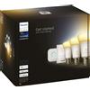 PHILIPS Hue Philips by Signify Philips Hue White ambience Starter kit: 3 lampadine intelligenti E27 (1100) + interruttore dimmer