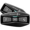 Interphone Sistema di comunicazione per casco INTERPHONE Double-Kit, accessori inclusi