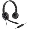 Axtel Cuffie con microfono Axtel AXH-V28UCD Nero