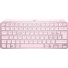 Logitech MX Keys Mini Tastiera Illuminata Wireless, Minimal, Compatta, Bluetooth, Retroilluminata, USB-C, Compatibile con Apple macOS, iOS, Windows, Linux, Android, in Metallo