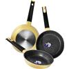 Cecotec Set di Padelle Polka Experience 18-22-26 Bucket Set Vulcano