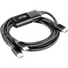 Club 3D CLUB3D CAC-1527 cavo USB 1,83 m USB C 2 x USB C Nero