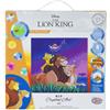 Craft Buddy CAK-DNY701M - Arte dei cristalli, Famiglia del Re Leone, Kit, Bild, 30 x 30 cm cm