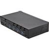StarTech.com KVM Switch 4 porte HDMI 4K 60Hz USB 3.0 Hub Commutazione rapida