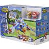 Alpha Group AUER SUPER WINGS - Playset Aeroporto Mondo Aereo +2 Transform-A-Bots Figuren - Cartoon Super Wings Staffel 5