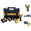 DeWalt DCD 703 L2T Trapano avvitatore a batteria 12 V 57,5 Nm Brushless + 2x batteria 3,0 Ah + caricabatteria + 4x mandrino + TSTAK