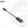 Club 3D CLUB3D CAC-1333 cavo e adattatore video 0,22 m HDMI tipo A (Standard) USB tipo-C Nero