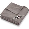 beurer Coperta elettrica BEURER 200x150 cm 6 livelli BSS Spegnimento automatico Lavabile a 30° HD 150 XXL TAUPE