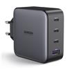 Ugreen Ugreen - Spina GaN 4 in 1 - Caricabatterie da 100W con USB C e USB A - Grigio spaziale