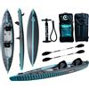 COASTO KAJAK CAPITOLE 2 Posti canoa gonfiabile da turismo kayak a 2 posti 426cm