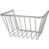 Kerbl Heuraufe LxBxH 75,3x47,5x46,5cm Stababstand 85mm verzinkt Wandbefestigung
