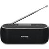 TECHNISAT Radio portatile 6W DAB+ UKW RDS batteria ricaricabile microfono bw DIGITRADIO BT 1