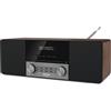 TECHNISAT VG! Radio 2x10W FM DAB+ RDS Bluet. Sveglia Sleept. Noce DIGITRADIO 3 NUSSBAUM