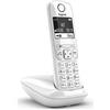 Gigaset AS690 Telefono analogico/DECT Bianco Identificatore di chiamata